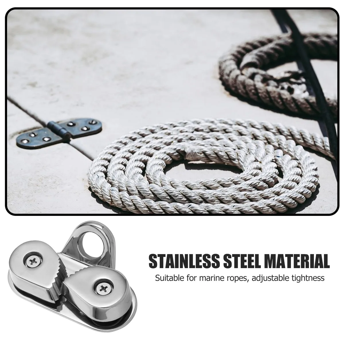 cam cleat rope adjuster