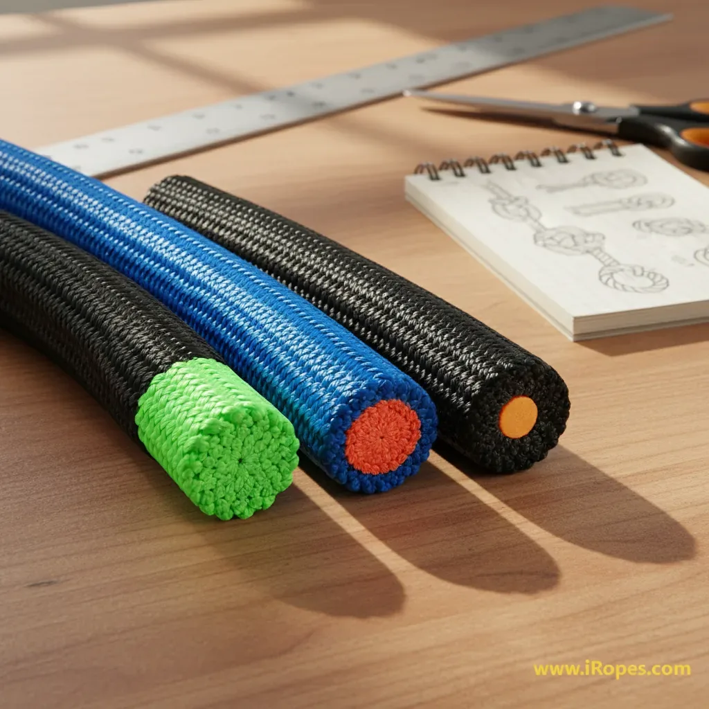 double-braided synthetic rope