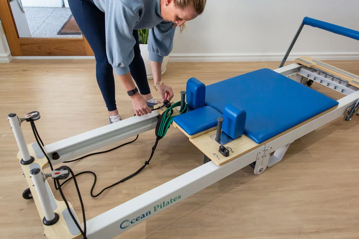 flat webbing reformer straps