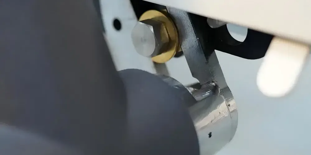 footbar adjustment locking pin