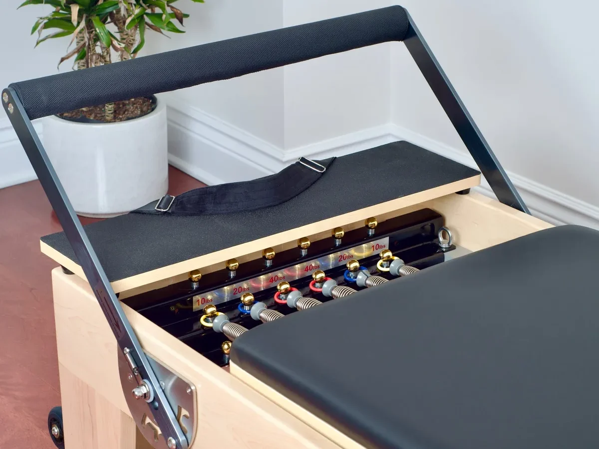 how to center a reformer footbar