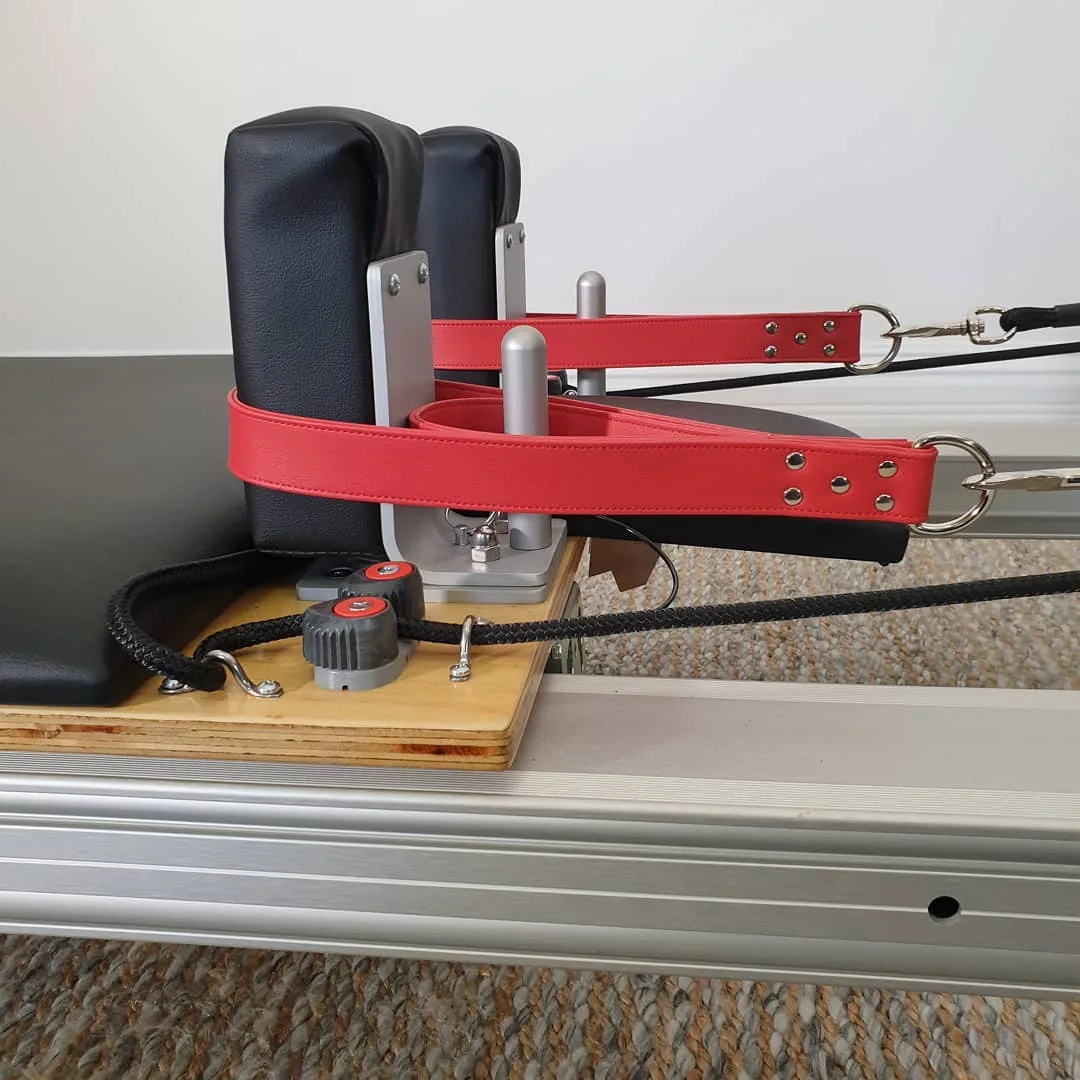 pilates reformer double loop straps