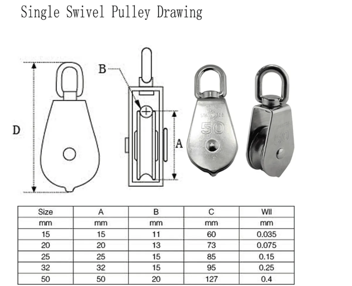 pulley system sheave housing