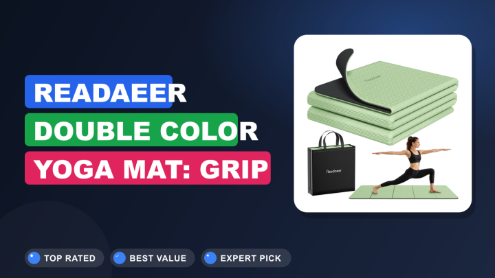 Readaeer Double Color Yoga Mat: Grip & Comfort Review