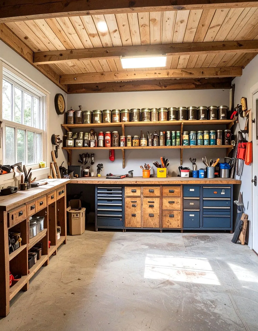 Workshop tool rack
